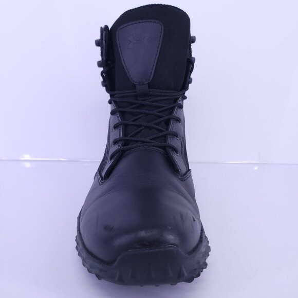 Under Armour Stellar Tactical Boots Mens 10 Black Combat Military - Picture 2 of 15